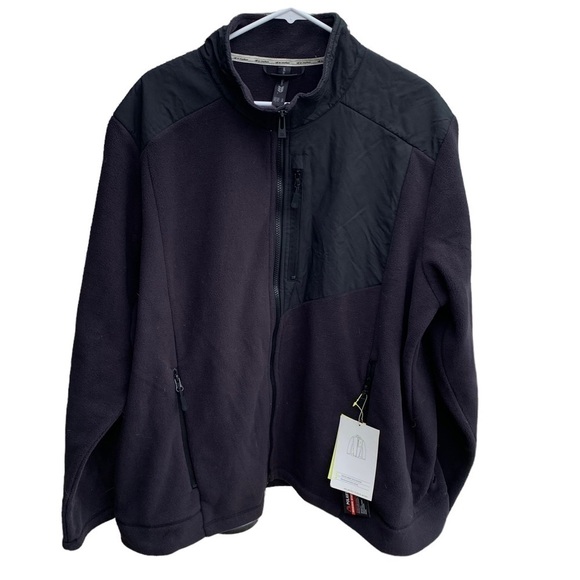 🆕 Polartec Fleece Jacket 200 Series All In Motion Black Men’s Size XXL - Picture 1 of 6